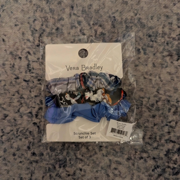Vera Bradley Maddalena Medley Hair Scrunchies - Set of 3 - Picture 5 of 5